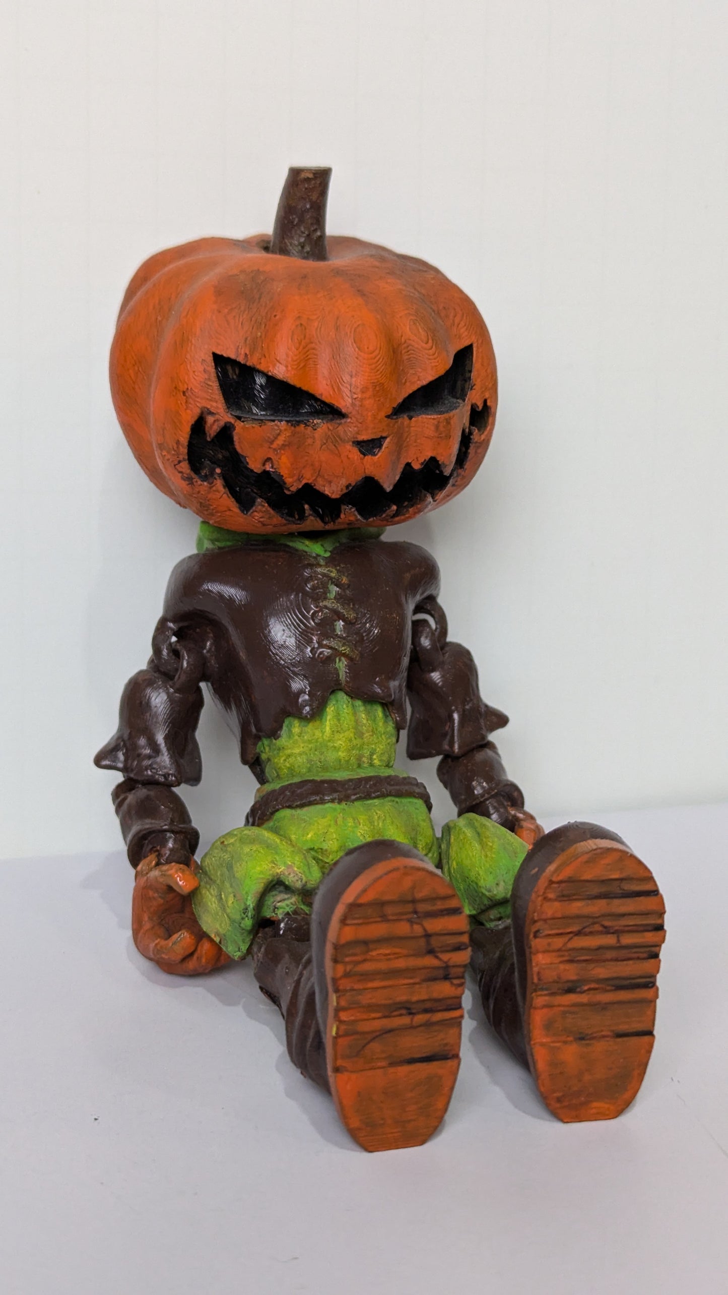 Articulated Pumpkin man