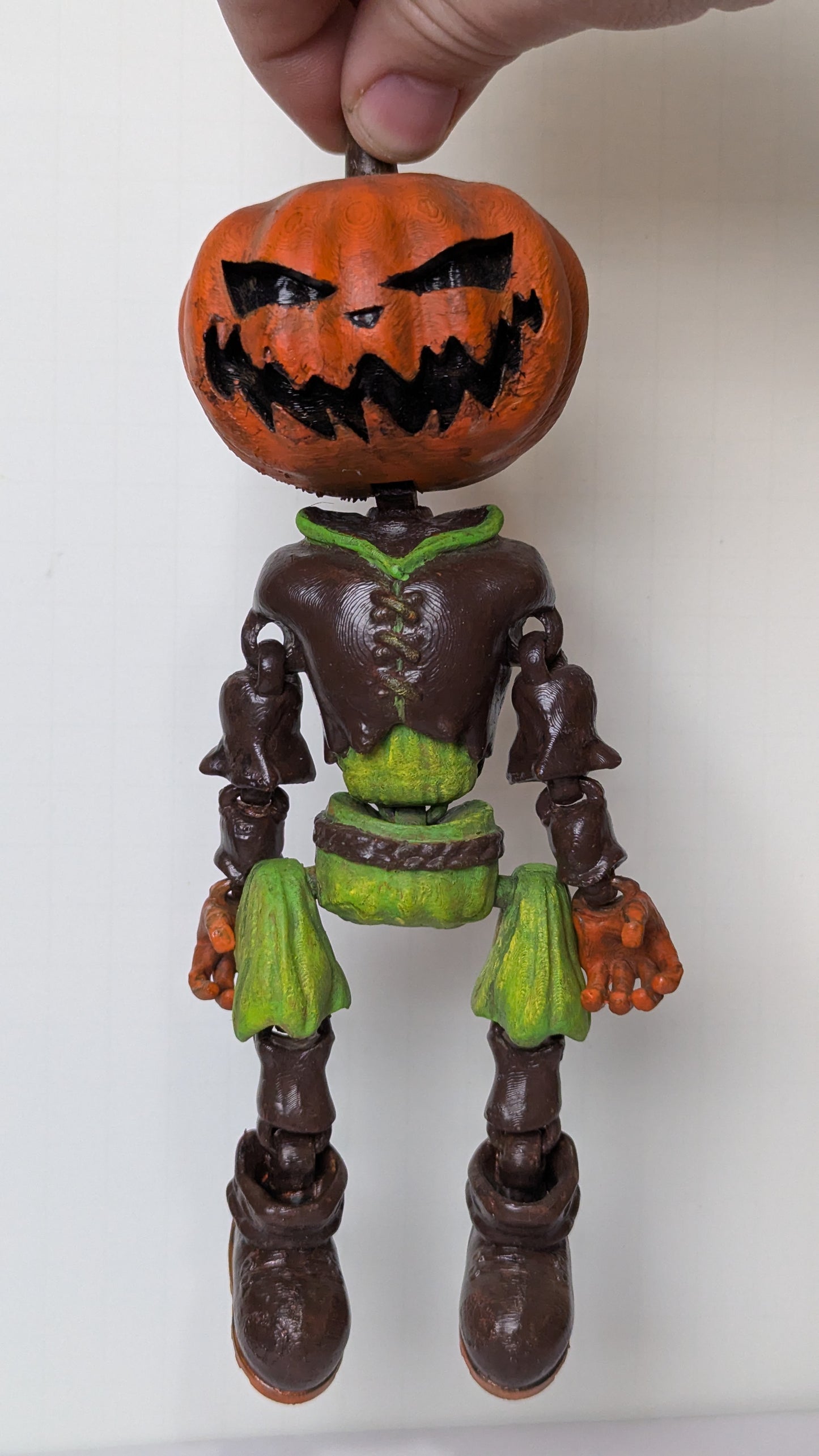 Articulated Pumpkin man
