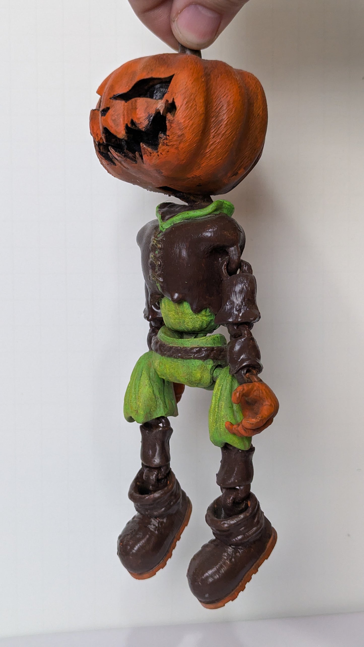 Articulated Pumpkin man