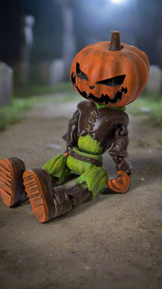 Articulated Pumpkin man