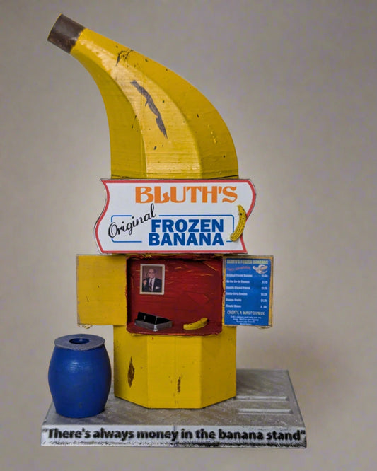 Banana stand piggy bank